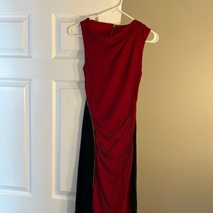 Guess by Marciano red&black dress size xs